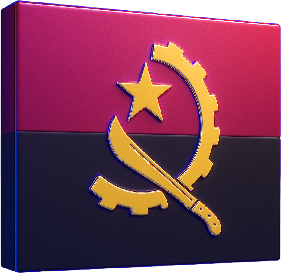 Bandeira Angola